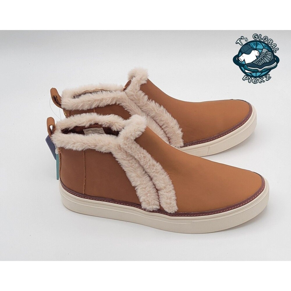 TOMS Bryce Women's Faux Fur Sneaker Boots Women's size 8 New